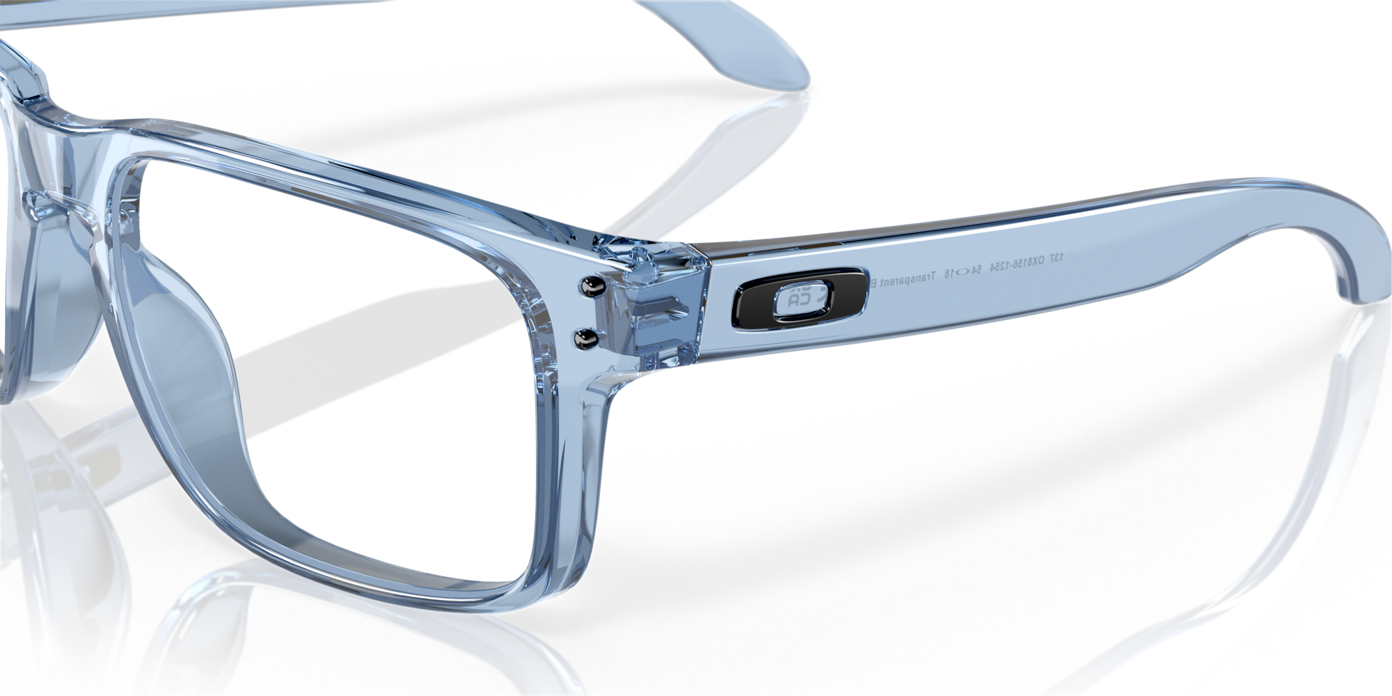 Holbrook™ Transparent Blue Eyeglasses Oakley® US