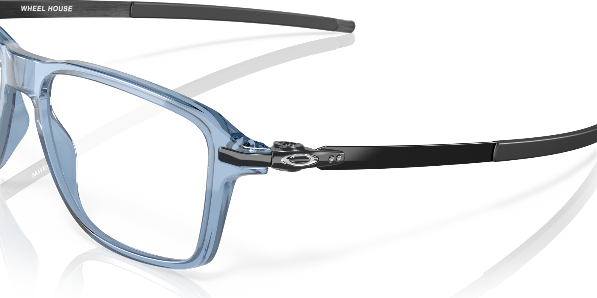Wheel House Transparent Blue Eyeglasses Oakley® US