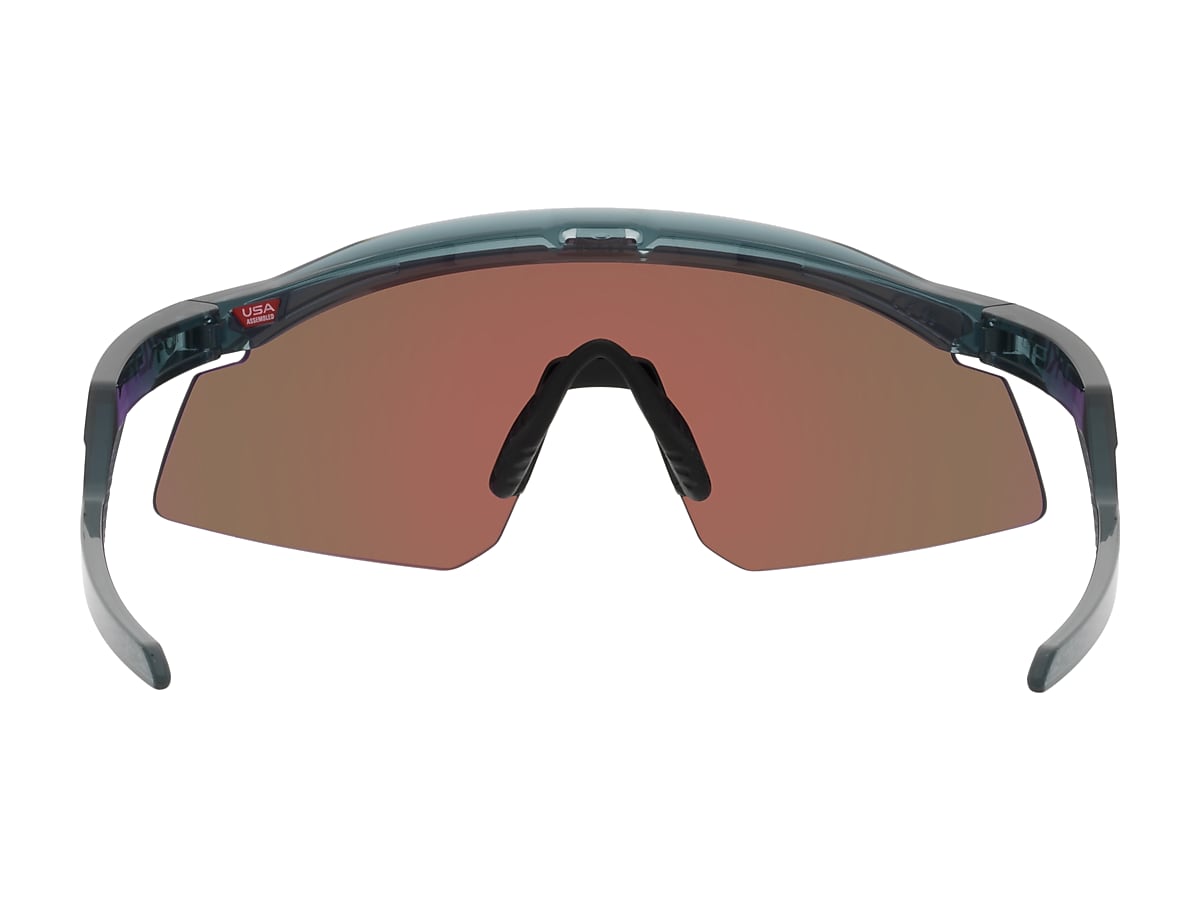 Hydra Prizm Violet Lenses, Crystal Black Frame Sunglasses | Oakley® AU
