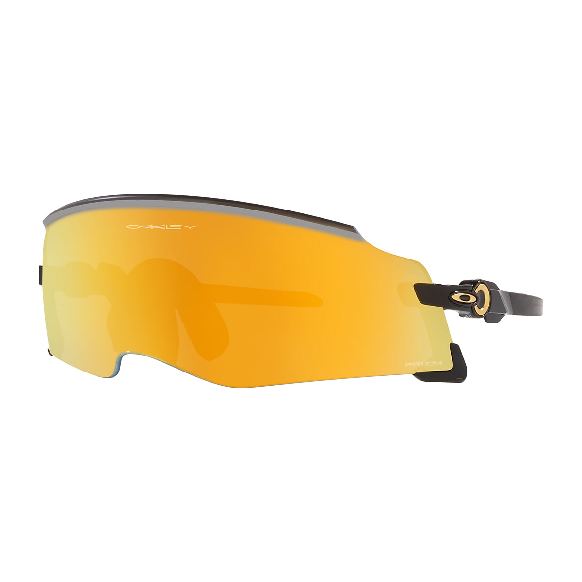 Oakley Kato Prizm 24K Lenses, Polished Black Frame Sunglasses 