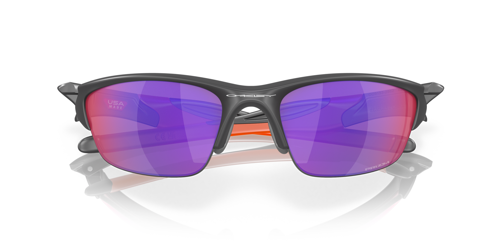 Half Jacket® 2.0 (Low Bridge Fit) Prizm Road Lenses, Matte Dark Grey