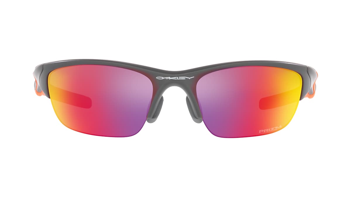 Half Jacket®  (Low Bridge Fit) Prizm Road Lenses, Matte Dark Grey Frame  Sunglasses | Oakley® US