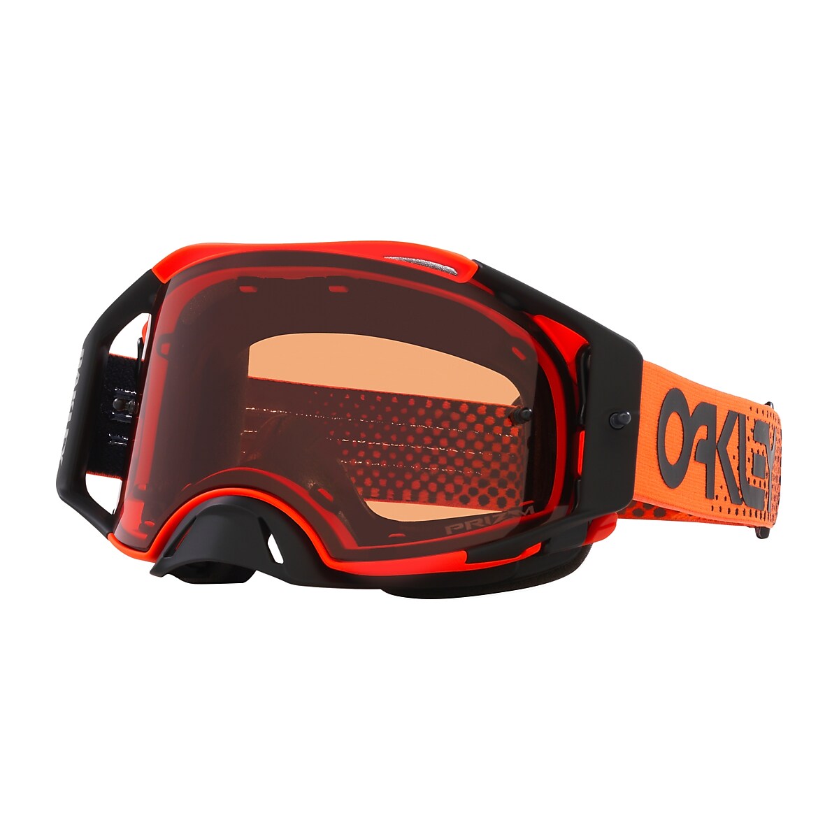 Oakley Airbrake® MX Goggles - Moto Orange - Prizm MX Bronze 