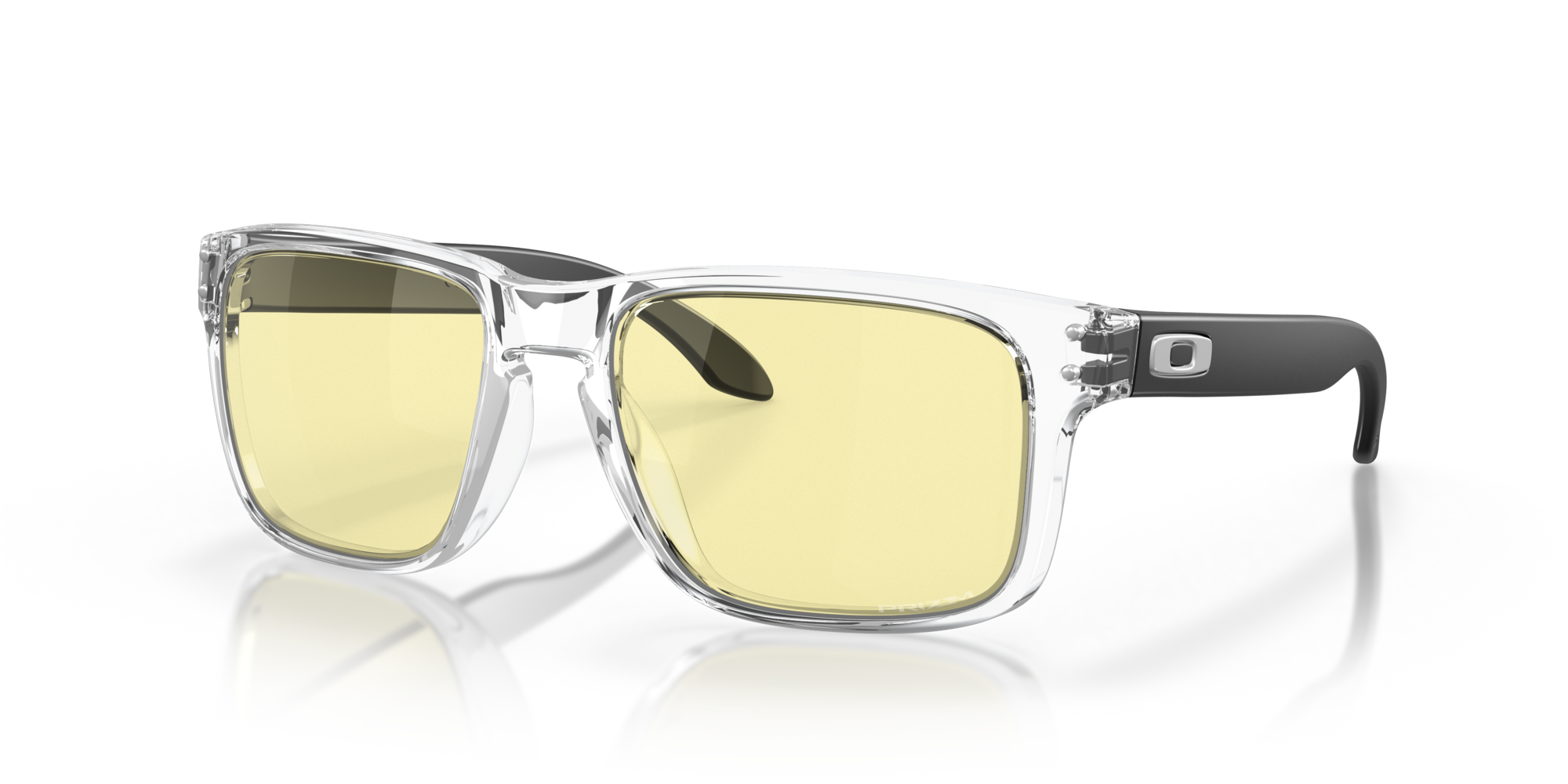 Holbrook™ (Low Bridge Fit) Gaming Collection Prizm Gaming Lenses, Clear Frame Sunglasses