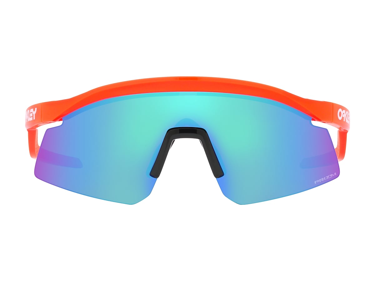 Hydra Prizm Sapphire Lenses, Neon Orange Frame Sunglasses US