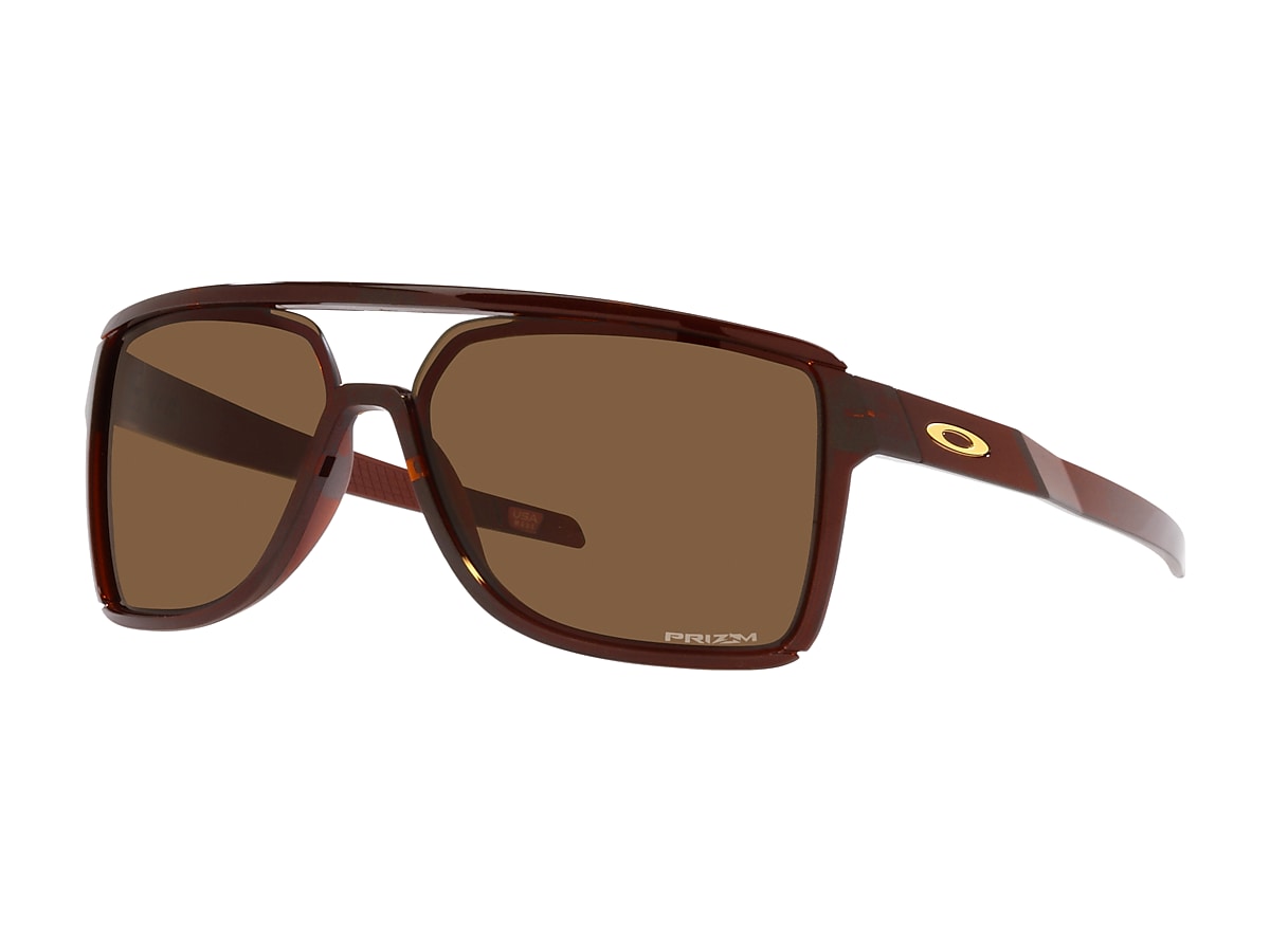 Castel Prizm Bronze Lenses, Rootbeer Frame Sunglasses | Oakley® US
