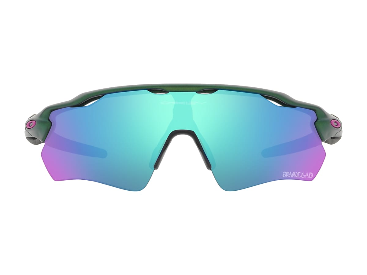 Radar® EV Path® x Brain Dead Prizm Sapphire Lenses, Green Frame Sunglasses  | Oakley® EU
