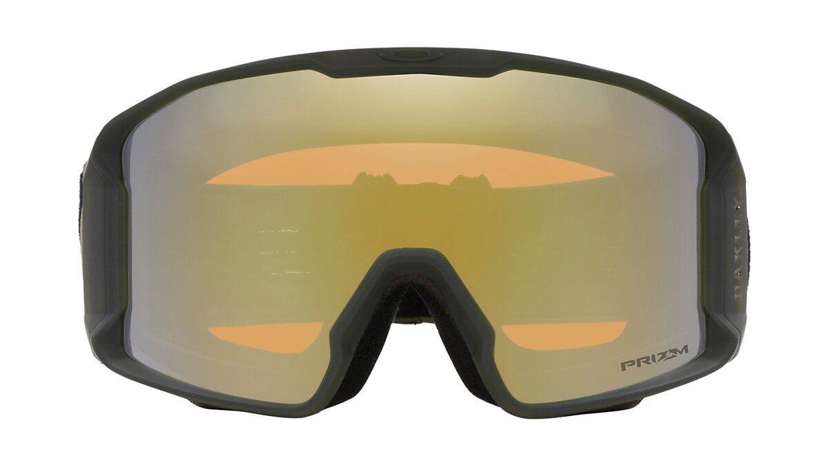 Oakley Line Miner™ L Snow Goggles - Matte Dark Brush - Prizm Sage