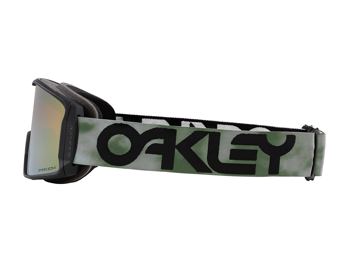 Oakley Line Miner™ M Snow Goggles - B1B Jade Fog - Prizm Sage Gold ...