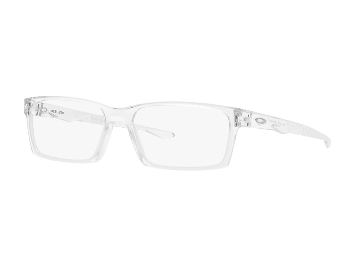 Overhead Polished Clear Eyeglasses | Oakley® US
