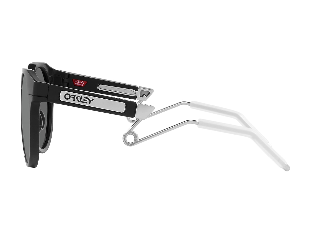 Oakley HSTN Metal Sunglasses with Matte Black Frame and Prizm