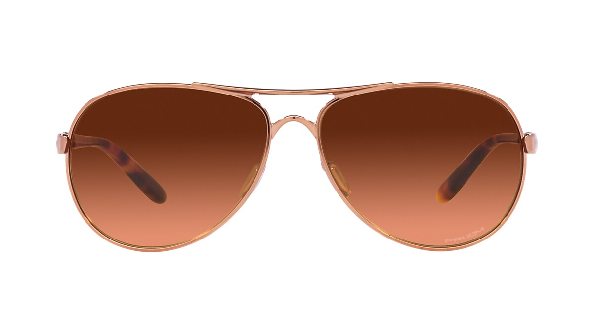 Tie Breaker Prizm Tungsten Polarized Lenses, Rose Gold Frame Sunglasses