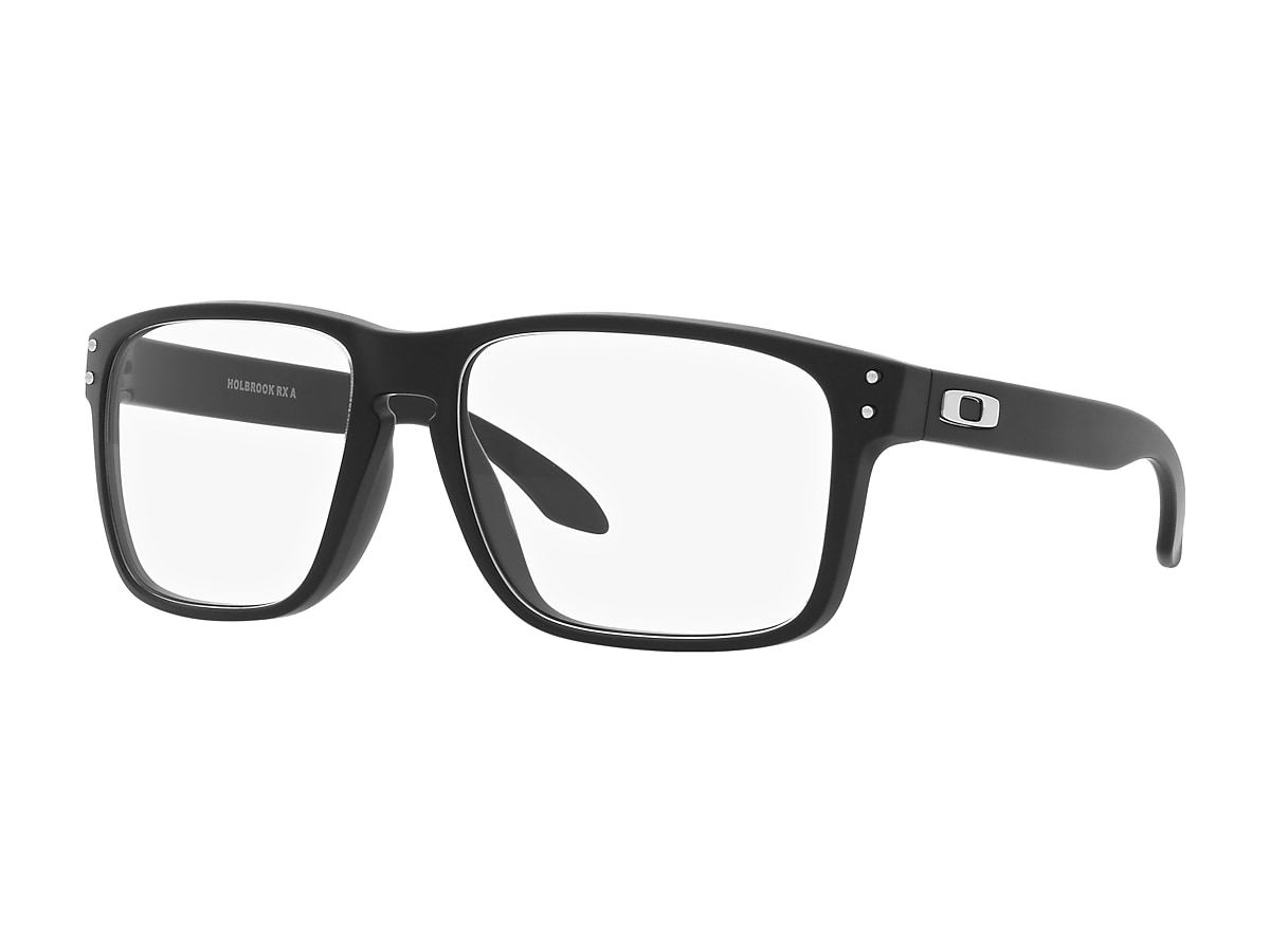 Holbrook™ (Low Bridge Fit) Satin Black オプティカル | Oakley® 日本