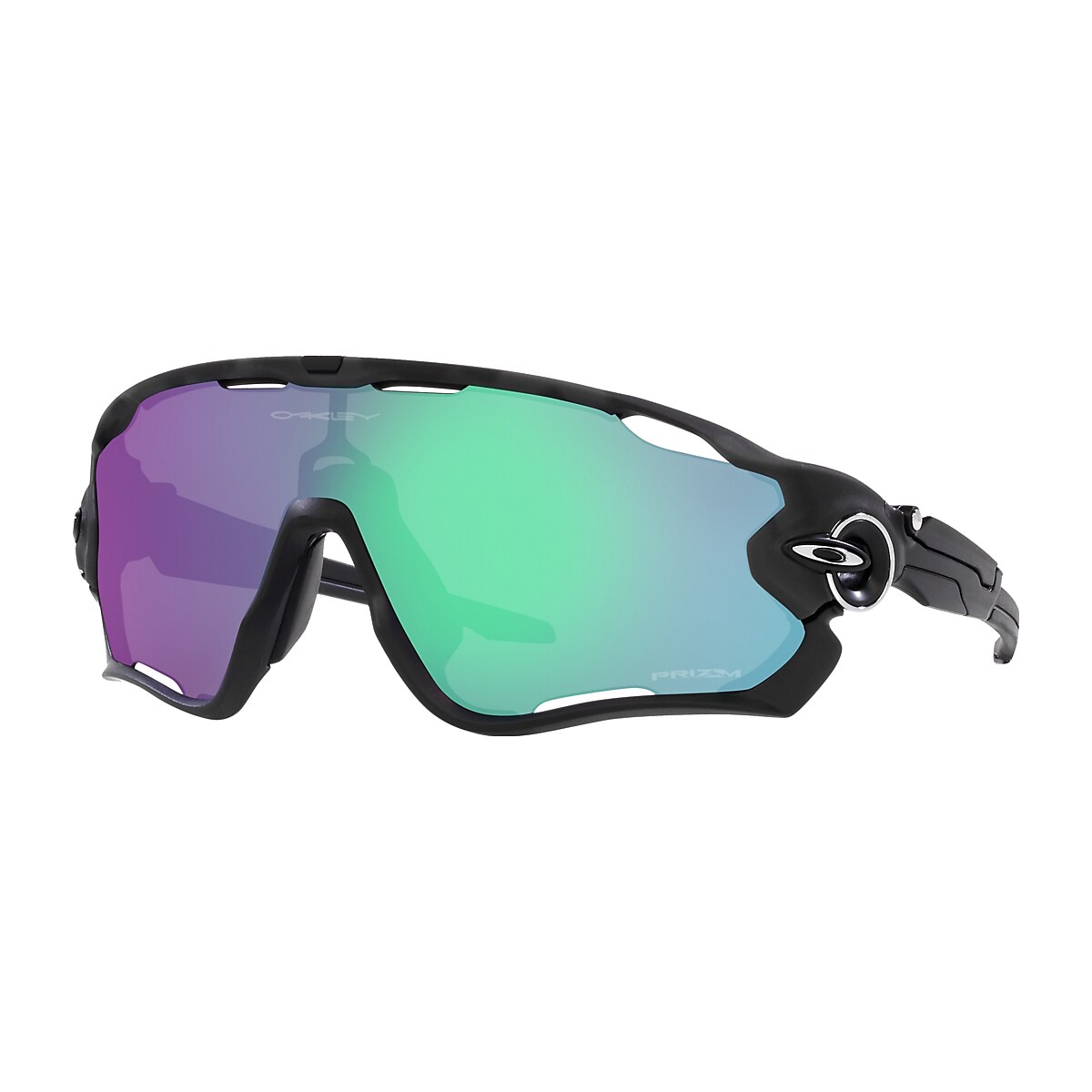 Jawbreaker™ Prizm Road Jade Lenses, Matte Black Camo Frame