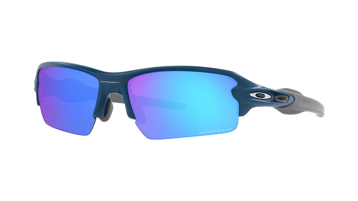 Flak® 2.0 (Low Bridge Fit) Prizm Sapphire Polarized Lenses, Matte