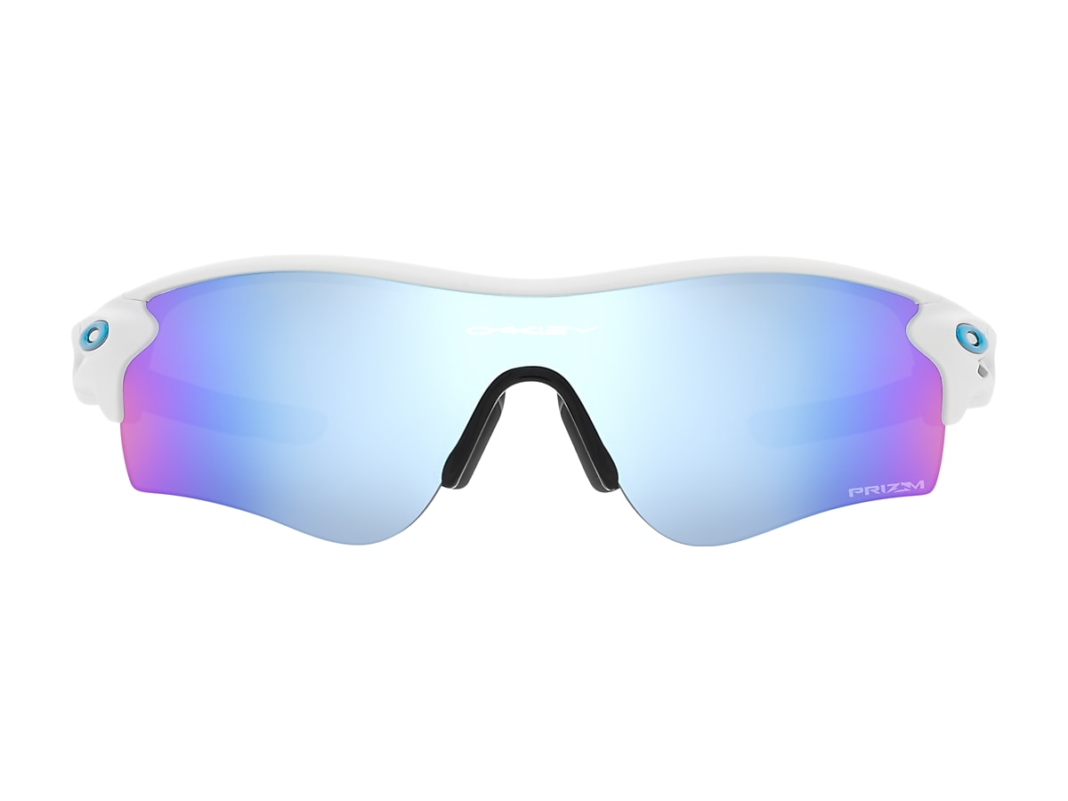 Path® (Low Bridge Fit) Prizm Water Polarized Lenses, White Frame Sunglasses | Oakley® US