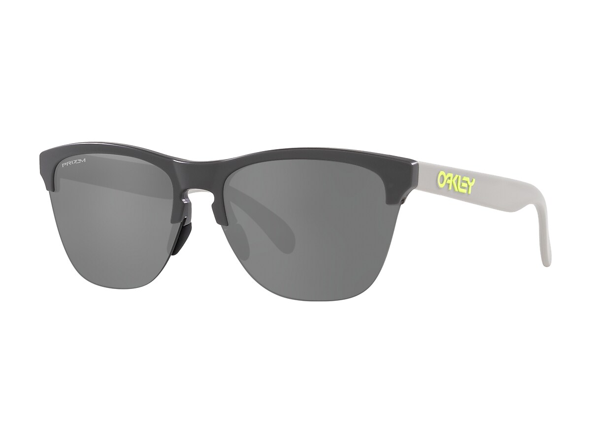 data frugtbart Krympe Frogskins™ Lite Prizm Black Lenses, Matte Dark Grey Frame Sunglasses |  Oakley® US