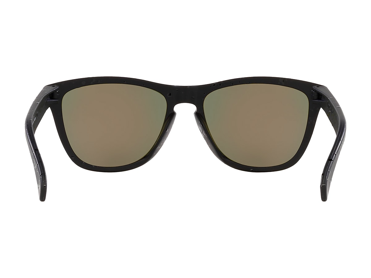 Frogskins™ (Low Bridge Fit) x Chinese New Year 2023 Prizm Ruby Lenses,  Matte Black Splatter Frame Sunglasses | Oakley® AU